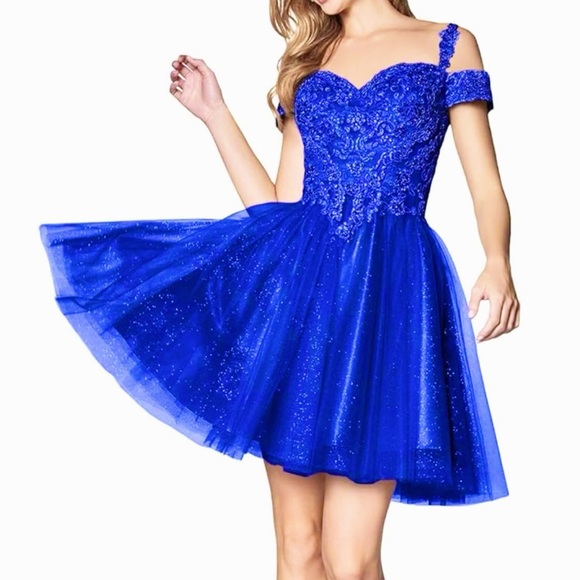 NEW Lavetir Fairycore Dress 8 Dance Sparkle Lace Up Tulle Cosplay - Picture 1 of 16